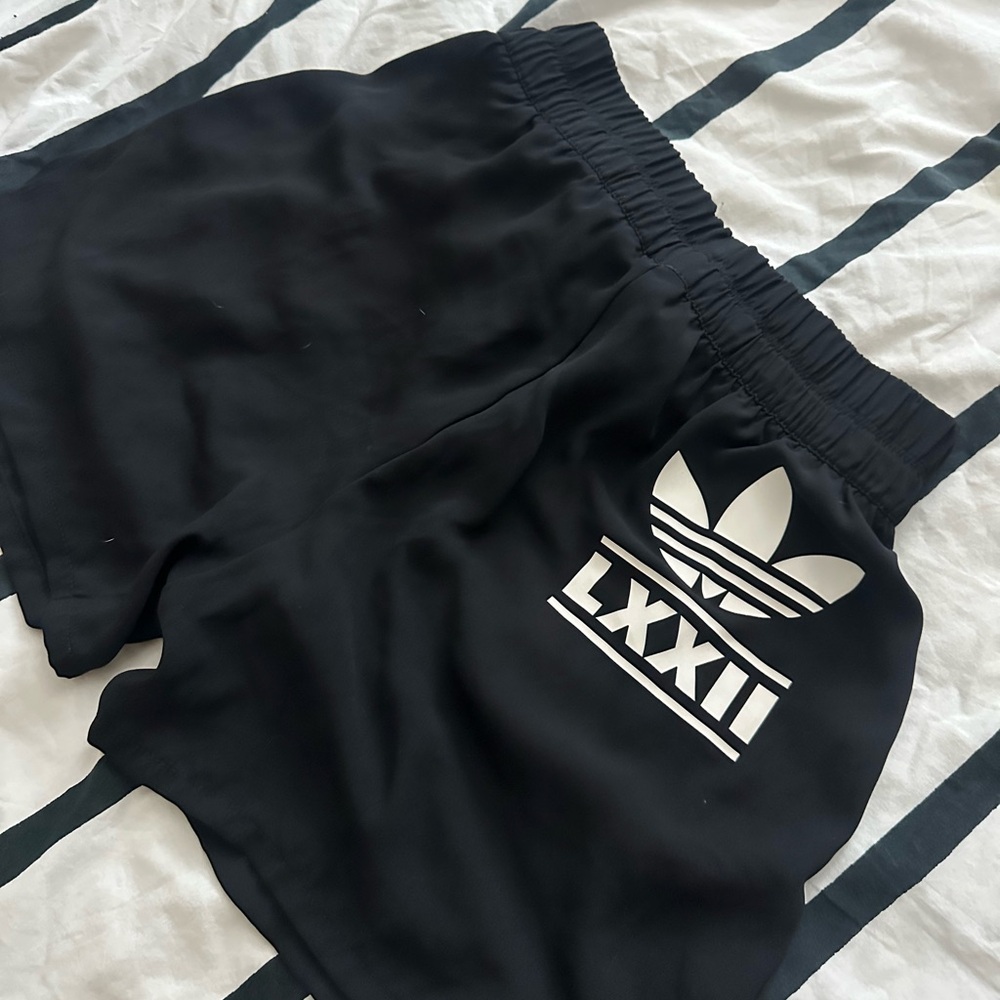 Custom Rare Adidas Shorts with White Logo
